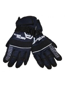 ECHT SPORTS Dětské zimní, lyžařské rukavice - prstové - tmavě modré 128/134