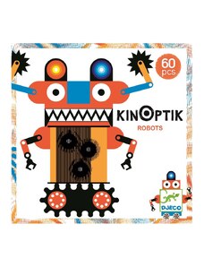 Djeco Kinoptik Roboti skládačka s optickou iluzí