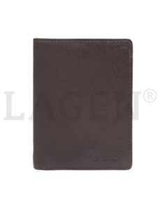 Pánská kožená peněženka LAGEN 2103 hnědá