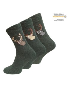 Ponožky pánské myslivecké a lesnické - 3 páry