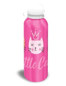 EUROSWAN ALU láhev Kočičky růžová Hliník, Plast, 500 ml