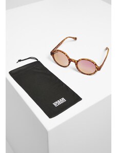 Urban Classics Accessoires Sluneční brýle Retro Funk UC hnědé leo/rosé