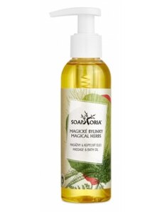 Soaphoria Magické bylinky 150ml - Organický masážní olej