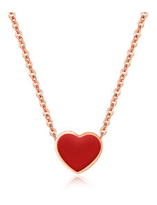 Dámský náhrdelník z chirurgické oceli HEART