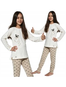 Dívčí pyžamo Cornette "PUG" Kids 382/134