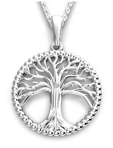 JEWSTONE Stříbrný strom života 3,4 g, Ag 925/1000+Rh