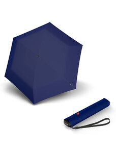 Knirps Ultra US.050 Slim Manual - dámský skládací manuální deštník tmavě modrá