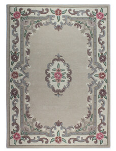 Flair Rugs koberce Ručně všívaný kusový koberec Lotus premium Fawn - 67x210 cm