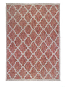 Flair Rugs koberce Kusový koberec Florence Alfresco Padua Red/Beige – na ven i na doma - 160x230 cm