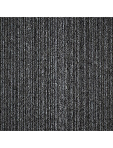 Tapibel Kobercový čtverec Coral Lines 60345-50 šedo-černý - 50x50 cm