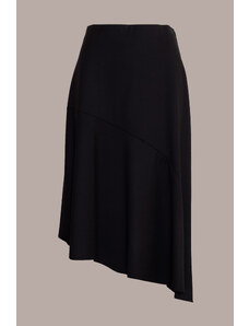Černá asymetrická sukně Piero Moretti