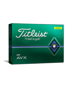 Titleist AVX 2020 yellow