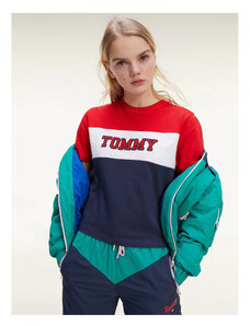 Tommy Hilfiger dámské vícebarevné tričko TJW COLORBLOCK STRIPE TEE