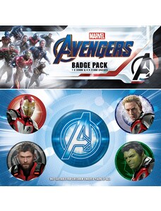 Set 5 placek Avengers: Endgame