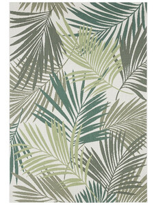 NORTHRUGS - Hanse Home koberce Kusový koberec Beach 103843 Green/Cream – na ven i na doma - 80x150 cm