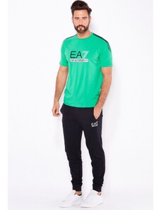 Pánské tričko Emporio Armani, zelené