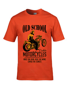 Clearprint Tričko Old School Motorcycles