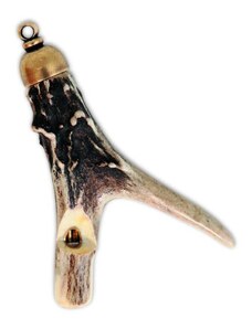 ARTURE Art & Nature Píšťalka srnčí s kovovou čepičkou