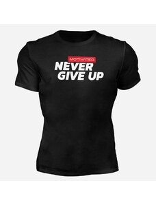 MOTIVATED - Tričko na cvičení Never Give UP 322