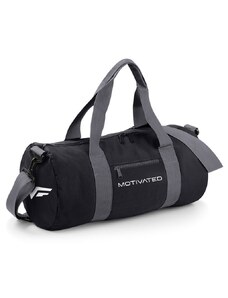 MOTIVATED - Sportovní taška (černo-šedá) 320