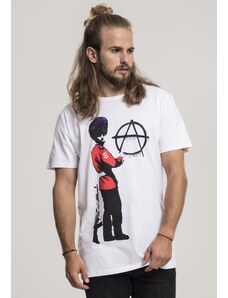 Mister Tee Banksy Anarchy Tee white