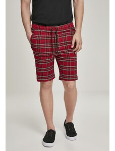 UC Men Checker Shorts červené/blk