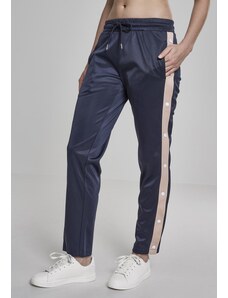 UC Ladies Dámské teplákové kalhoty s knoflíkem v tmavě modré/světle růžové/bílé