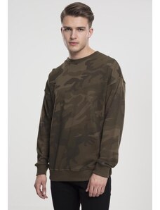 UC Men Camo Crewneck olivový camo