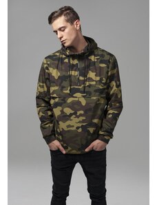 UC Men Camo Pull Over Windbreaker woodcamo