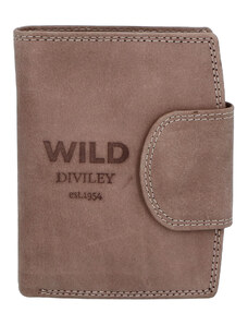WILD collection Pánská kožená peněženka taupe - WILD Soul taupe