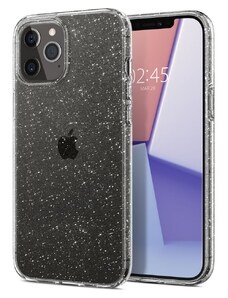 Ochranný kryt pro iPhone 12 / 12 Pro - Spigen, Liquid Crystal Glitter