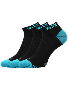 3PACK ponožky VoXX bambusové černé (Bojar)