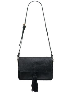 Etrafta yürümek canlı ayrılık černá koženková crossbody kabelka pieces  maggie Andes Satranç oynamak yaratık