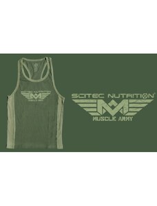 Scitec Nutrition Tank Top Muscle Army Green