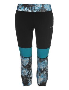 USA Pro three quarter leggings Teal cool block