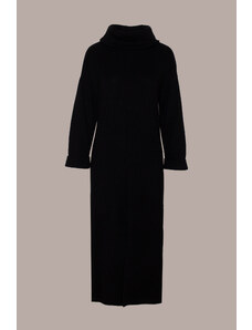 Černé úpletové šaty Sandro Ferrone