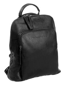 The Chesterfield Brand Kožený kabelkový batoh Sienna černá