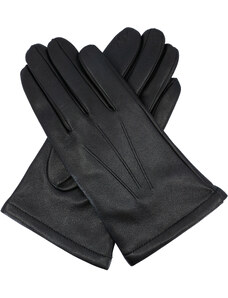 Kreibich pánské rukavice černé podšívka vlna