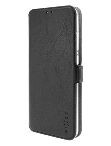 Tenké pouzdro typu kniha FIXED Topic pro Motorola Moto G Power (2021), černé