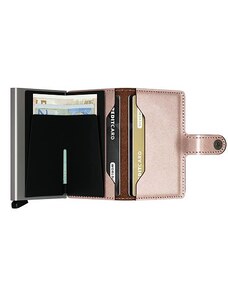 Peněženka Secrid Miniwallet Metallic Rose