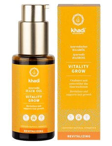 Khadi Hair Oil Vitality Grow - vlasový olej stimulující růst vlasů 50 ml
