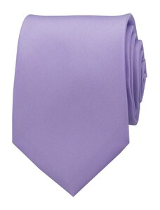 Quentino Fialová pánská kravata matná