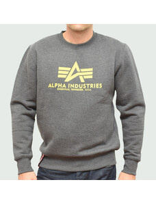 Alpha Industries / Basic Sweater charcoal