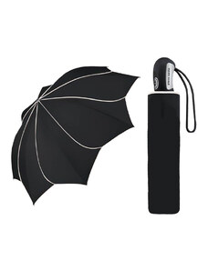 Pierre Cardin SUNFLOWER White & Black dámský skládací deštník