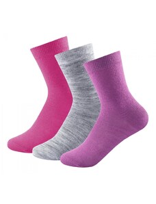 Devold DAILY LIGHT dětský set ponožek - 3 páry
