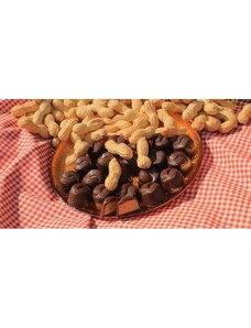 Málkova čokoládovna Pralinka s arašídovým nugátem