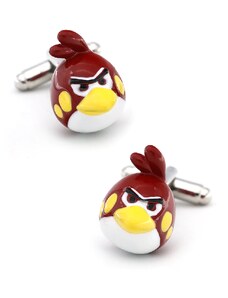 Knoflickarna.CZ Manžetové knoflíčky Angry Birds Friends