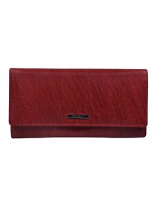 SEGALI Dámská kožená peněženka SG-7120 vínově červená