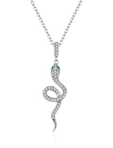 OLIVIE Stříbrný náhrdelník HAD 4454