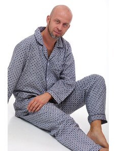 Naspani Pánské pyžamo teplé 1P0994